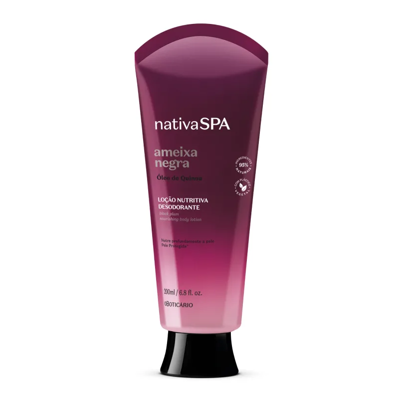 Loção Nutritiva Hidratante Corporal Nativa SPA Ameixa Negra 200ml